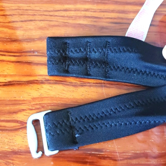 Victoria's Secret Swim | Black Jeweled Accented Bandeau Top Only, Sz 32 D. - Picture 7 of 14